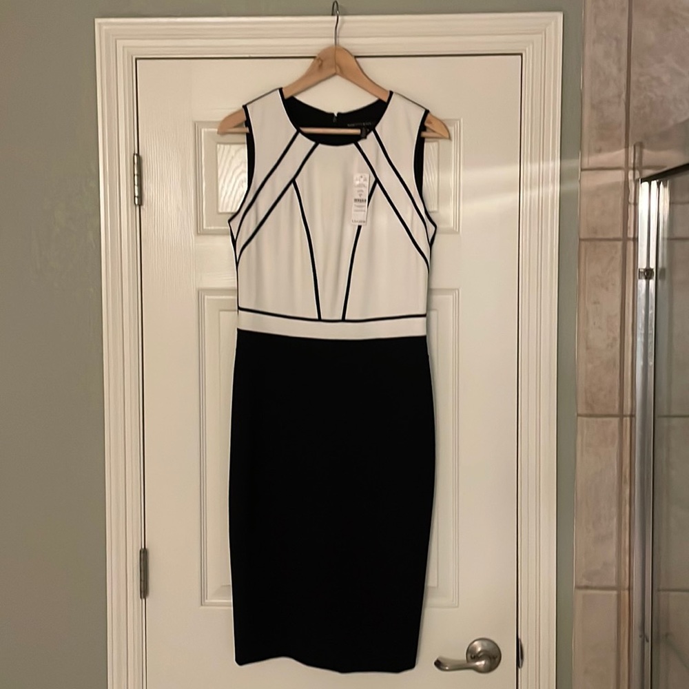 NWT WHBM women’s graphic sheath dress